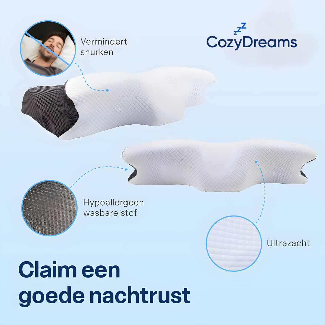 CozyDreams Memory Foam Hoofdkussen